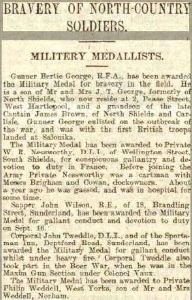 Shields Gazette Saturday 11th November 1916. 